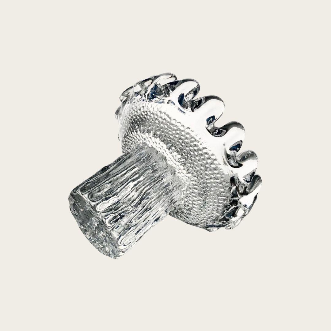 Late 20th Century Footed Bowl by Göran Wärff from “Sunflower” Collection for Kosta Boda For Sale