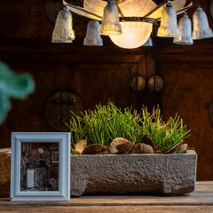 Footed Chinese Stone Water Trough, c. 1900