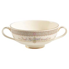 Footed Cream Soup Bowl Replacement Minton Persian Rose by Royal Doulton