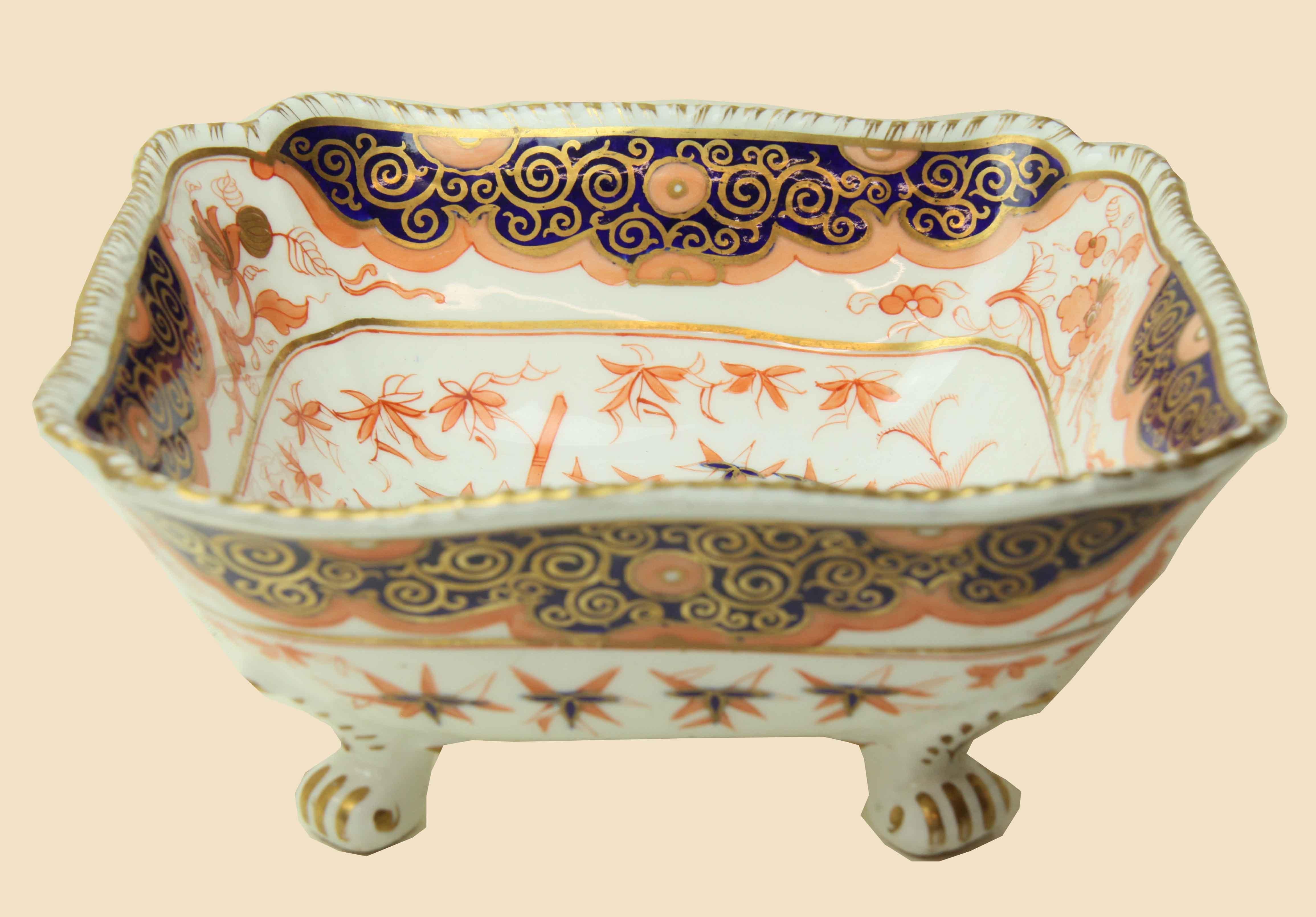 English Footed Staffordshire Bowl For Sale