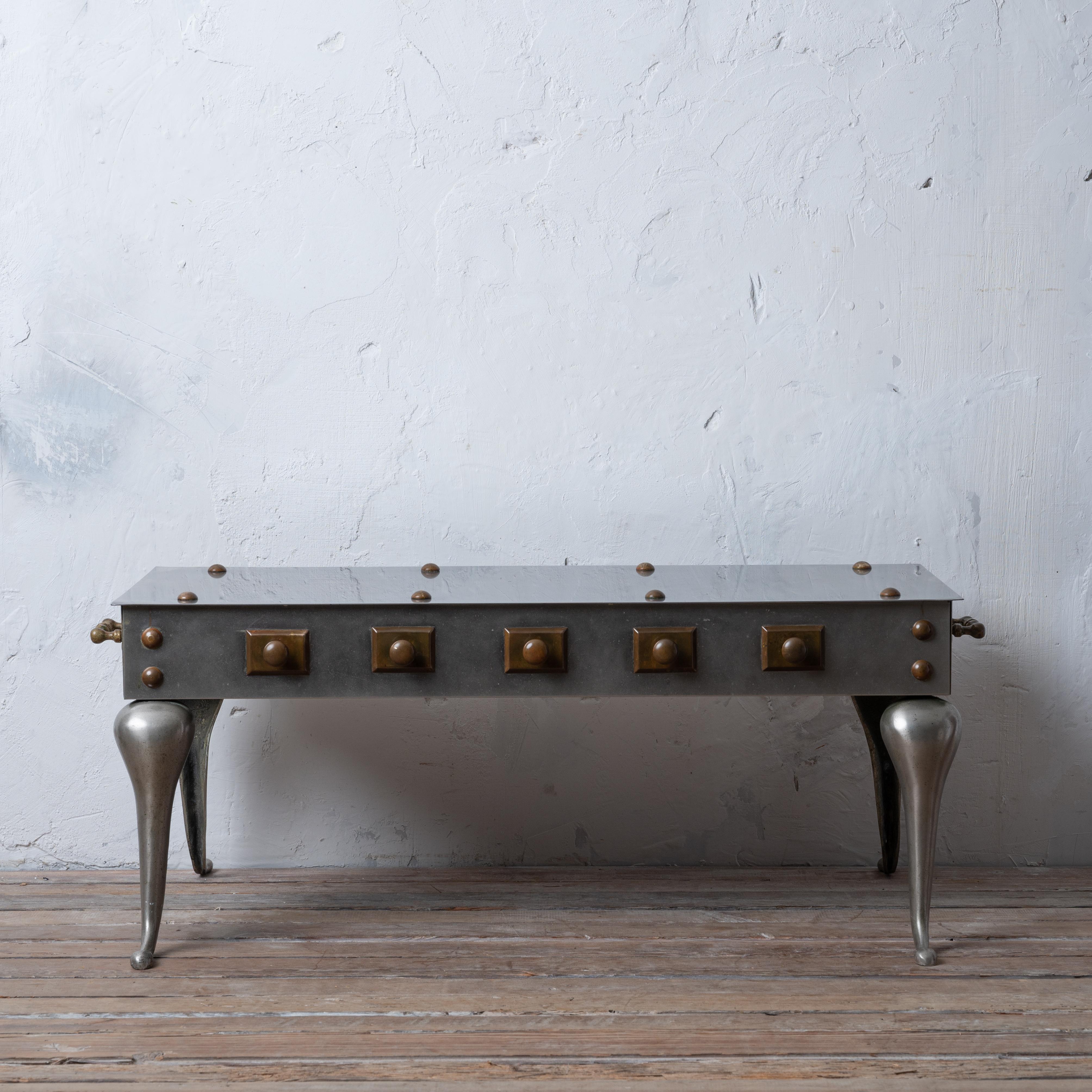 Unknown Footman Stool Coffee Table For Sale