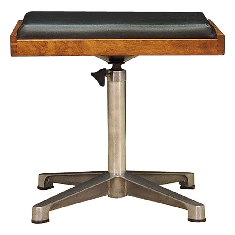 Footrest Retro Danish Design Vintage For Sale at 1stdibs