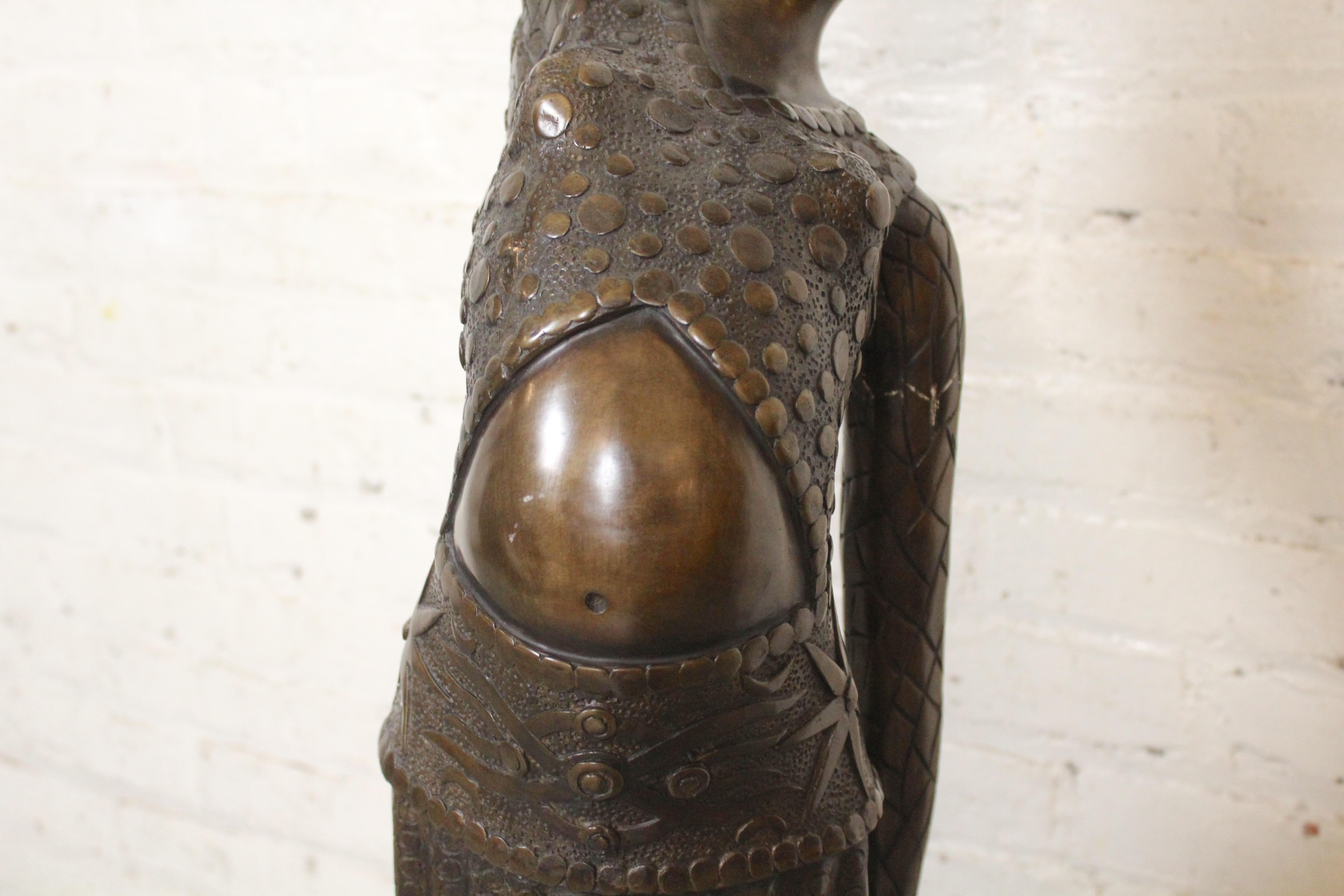 'Footsteps' di D. H. Chiparus in bronzo in vendita 4