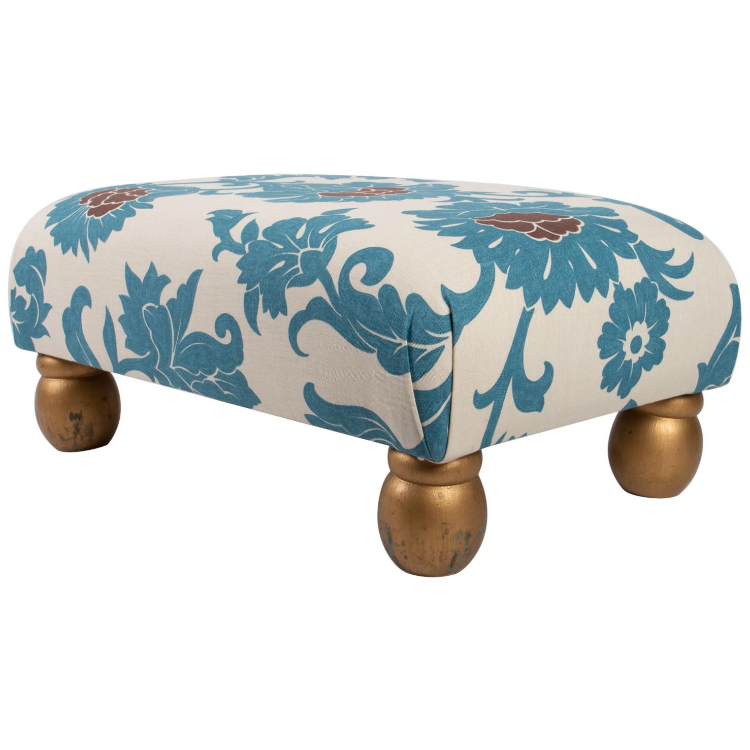 Footstool Art Deco Style For Sale