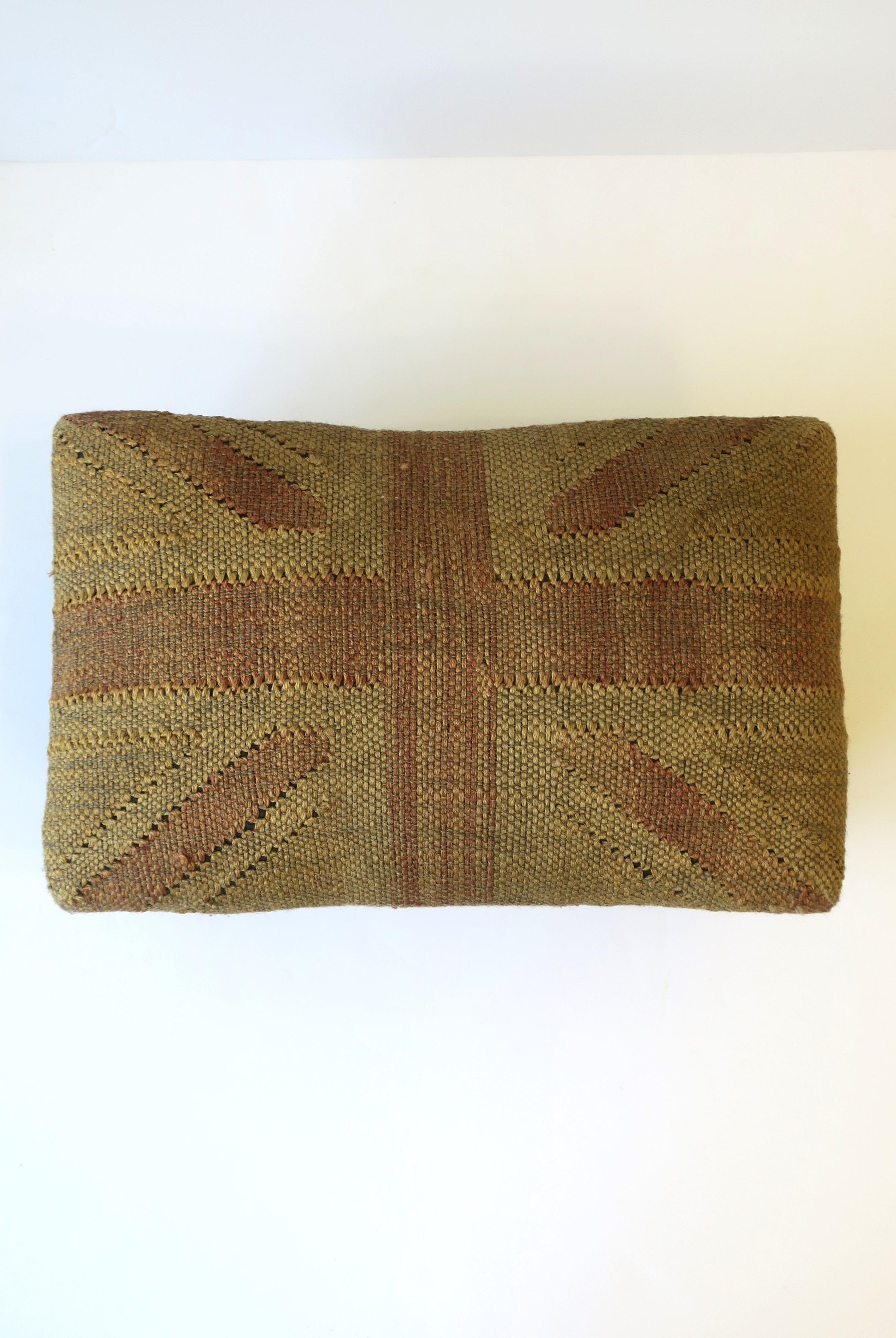 British Union Jack Design Footstool 2
