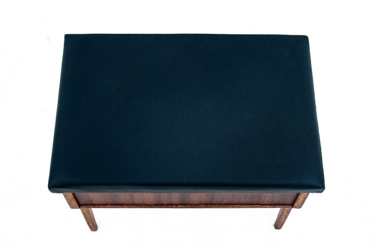 Mid-20th Century Footstool, Seat with Storage Space, Denmark, 1960s