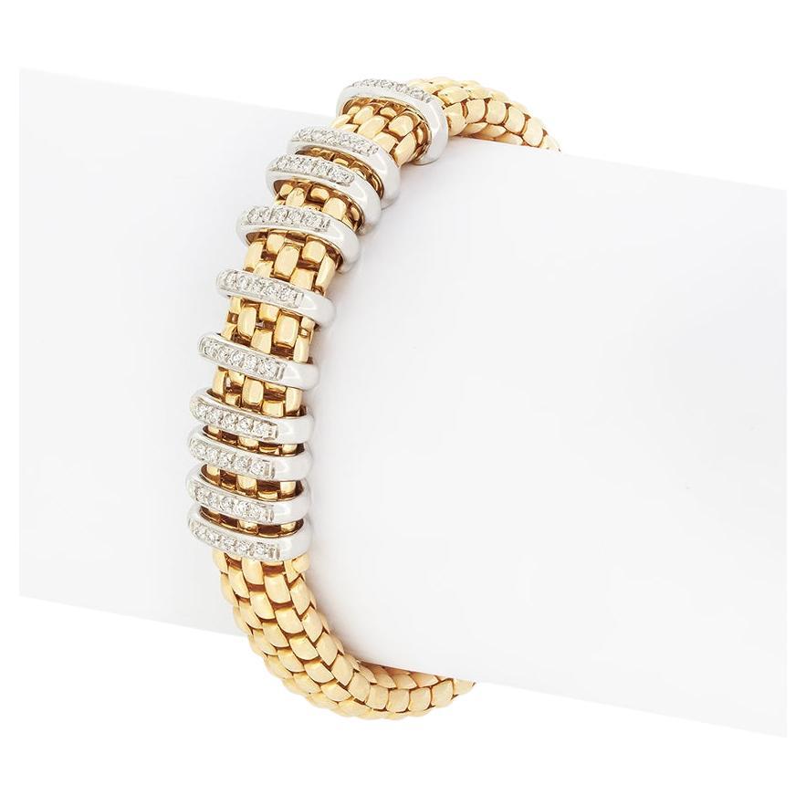 Fope 0.74ct Diamond Panorama Bracelet