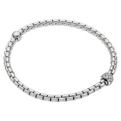 Fope Bracelet Eka Tiny en or blanc 18k avec 0,19ct de diamant 73301BX_PB_B_XBX_00S