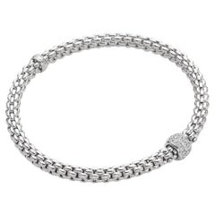Fope Bracelet pour femme en or blanc 18 carats 0.29ct Diamond Solo 63406BX_PB_B_XBX_00M