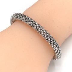 Fope 18k White Gold Flex It Bracelet