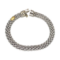 Fope 18k White Gold Flex It Bracelet