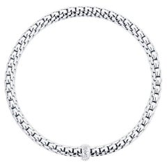 Fope Bracelet pour dames en or blanc 18K Vendome 0.10ct Diamonds 56002BX_BB_B_XBX_00M