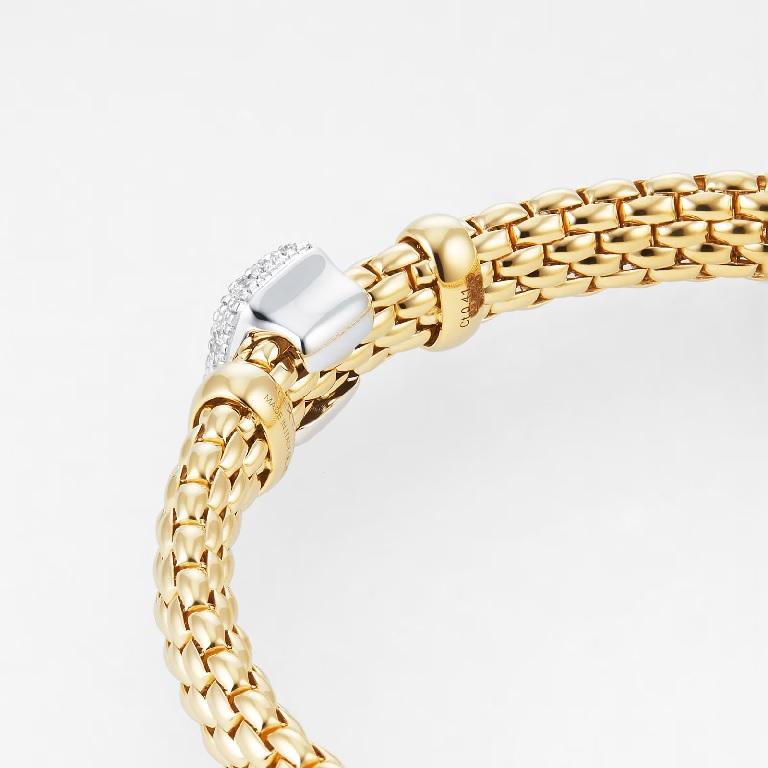 Fope Bracelet pour dames en or jaune 18k 0.41ct Diamond Vendome 56102BX_PB_G_XBX_00M Neuf - En vente à Wilmington, DE