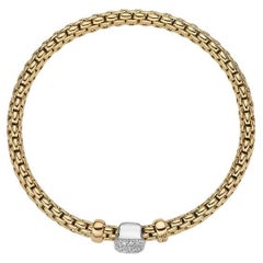 Fope Bracelet pour dames en or jaune 18k 0.41ct Diamond Vendome 56102BX_PB_G_XBX_00M