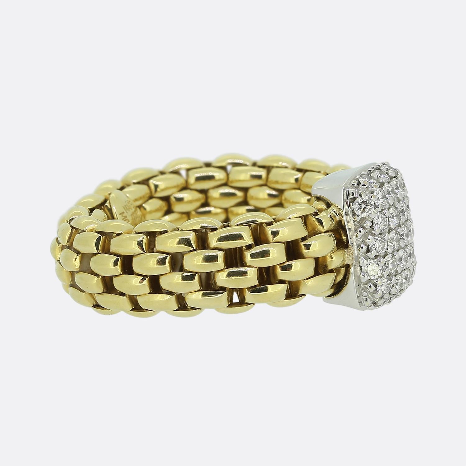 Brilliant Cut Fope Flex It Diamond Ring