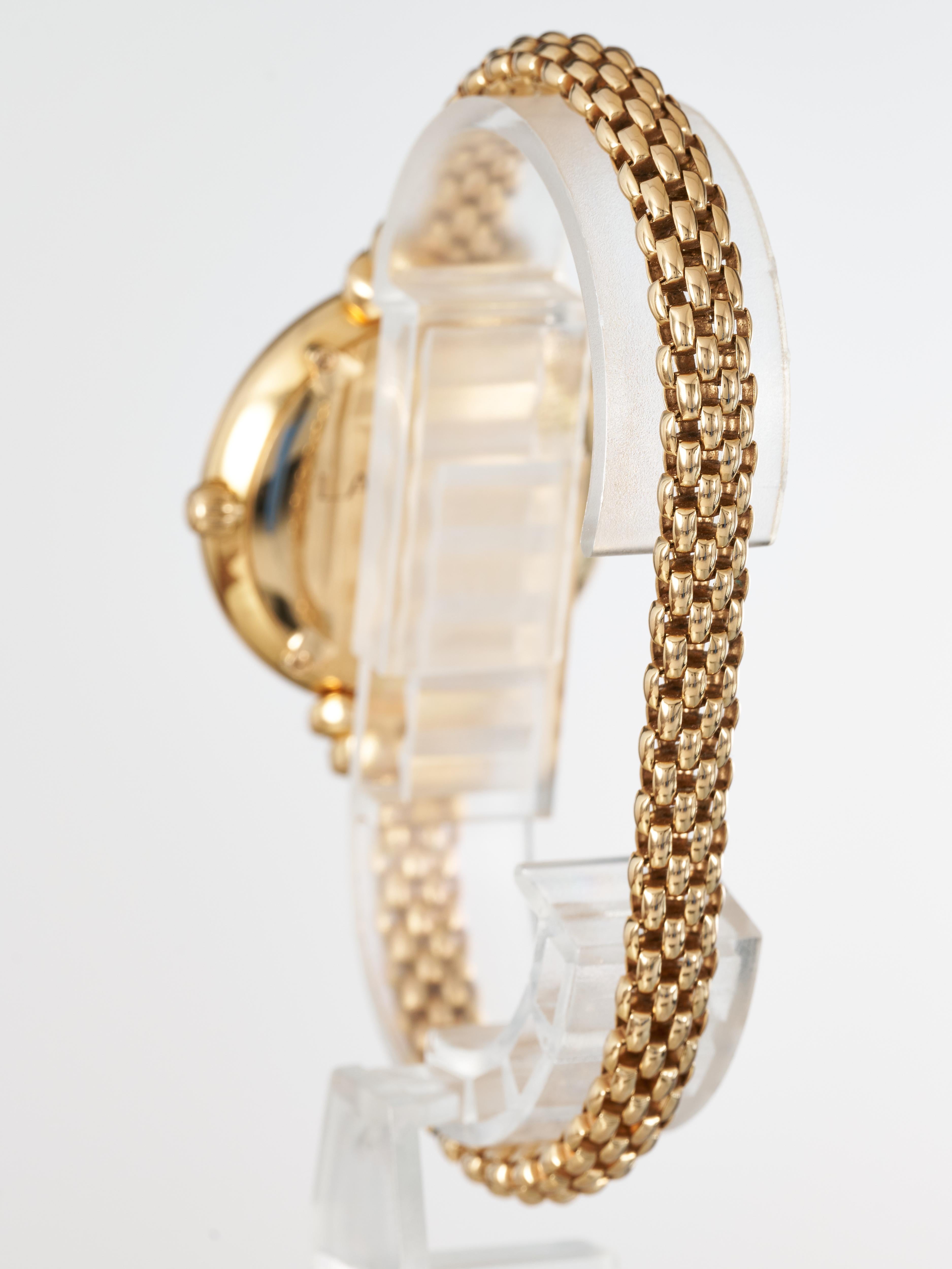 FOPE Gold Ladies Watch Pink Dial Diamonds 18K Flex'it Medium LF002 M RRP £15.8K en vente 2