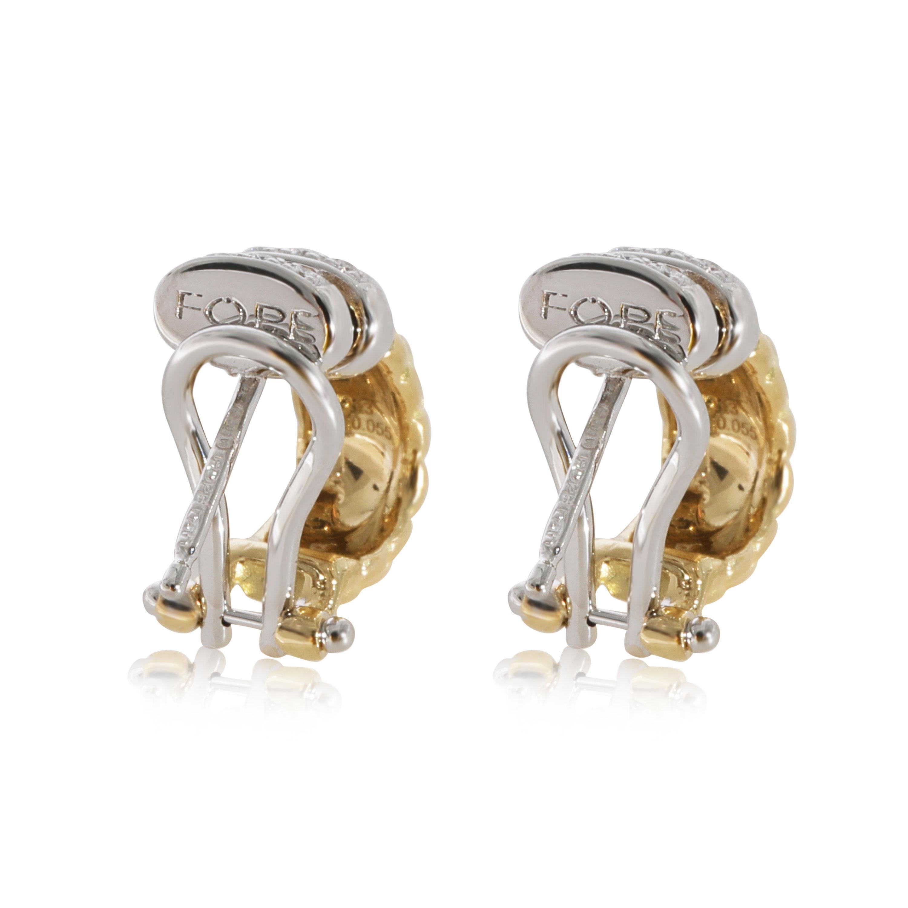 FOPE Hoop Earring in 18k White Gold/Yellow Gold 0.11 CTW

PRIMARY DETAILS
SKU: 127468
Listing Title: FOPE Hoop Earring in 18k White Gold/Yellow Gold 0.11 CTW
Condition Description: Retails for 4250 USD. In excellent condition and recently
