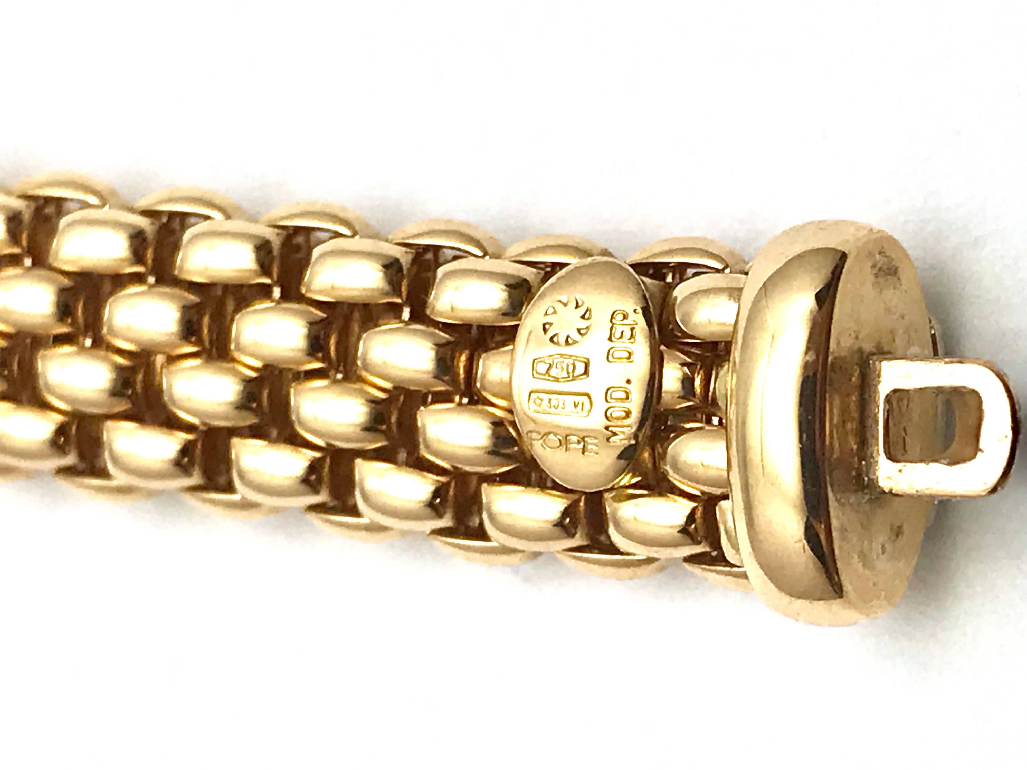 fope rose gold bracelet