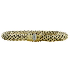 Fope Italy Flex 'It 18 Karat Yellow Gold Bangle Bracelet