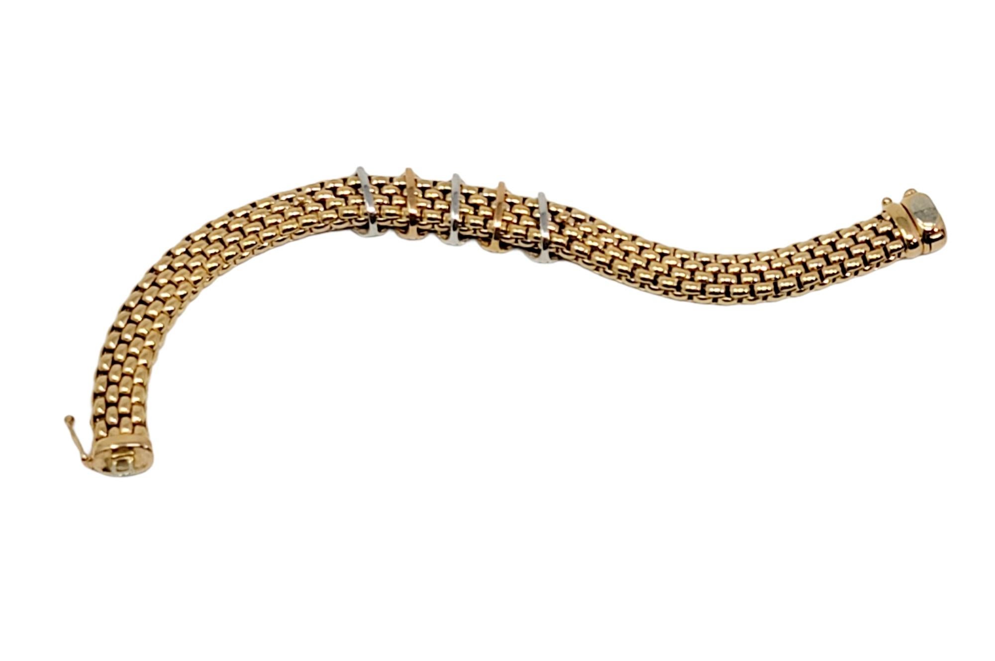 fope white 18k novocento...