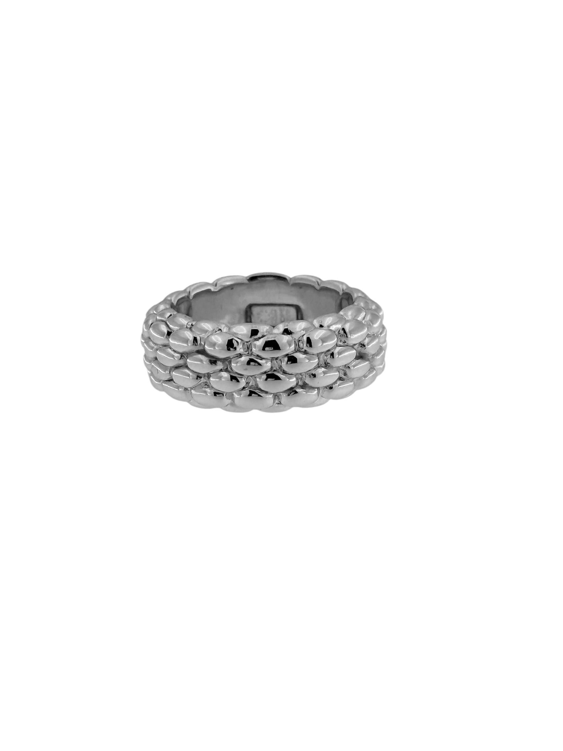 Fope White Gold Band Ring For Sale 6