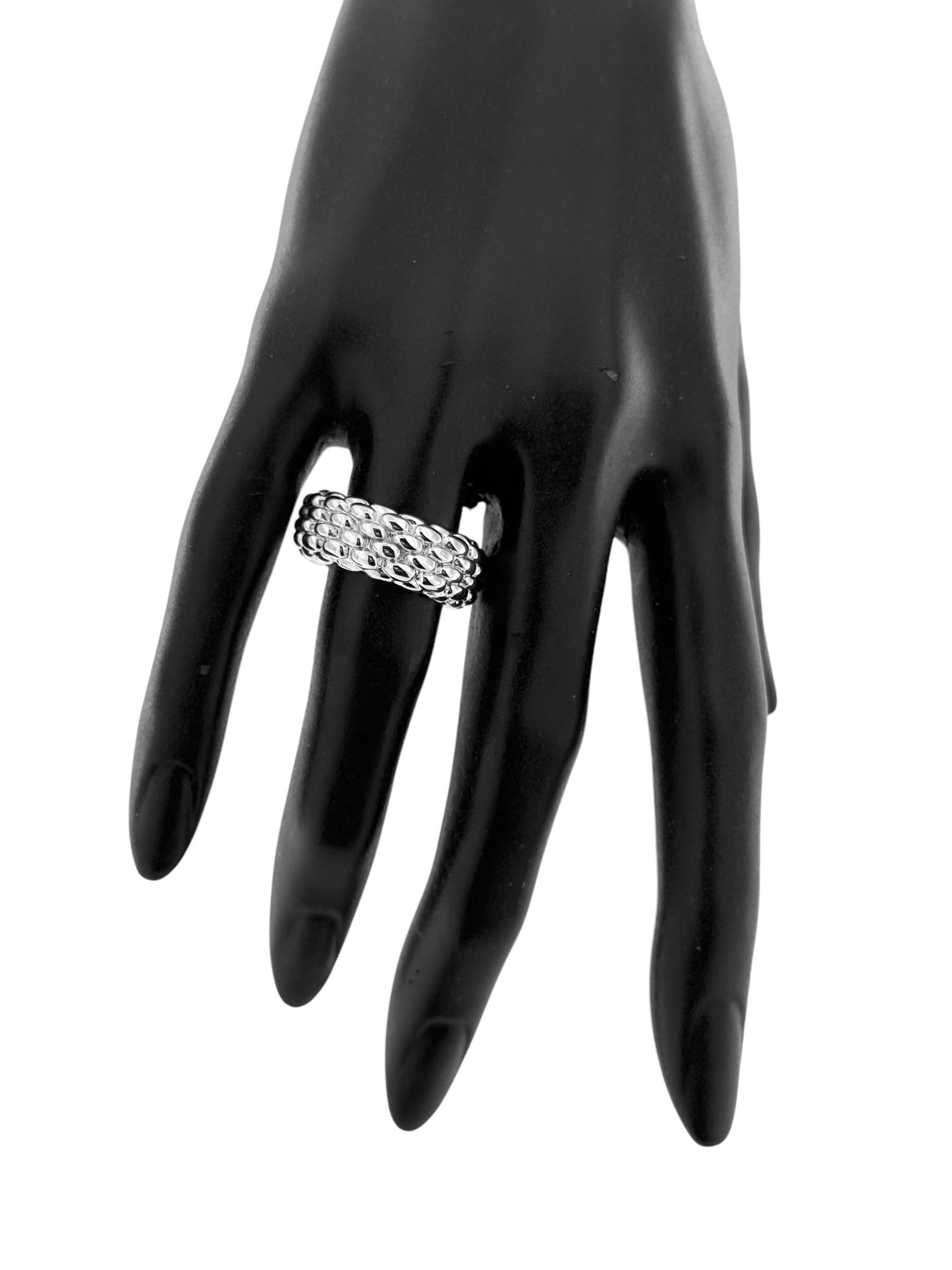 Fope White Gold Band Ring For Sale 4