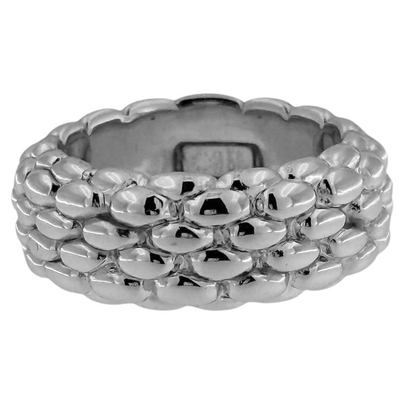 Fope White Gold Band Ring