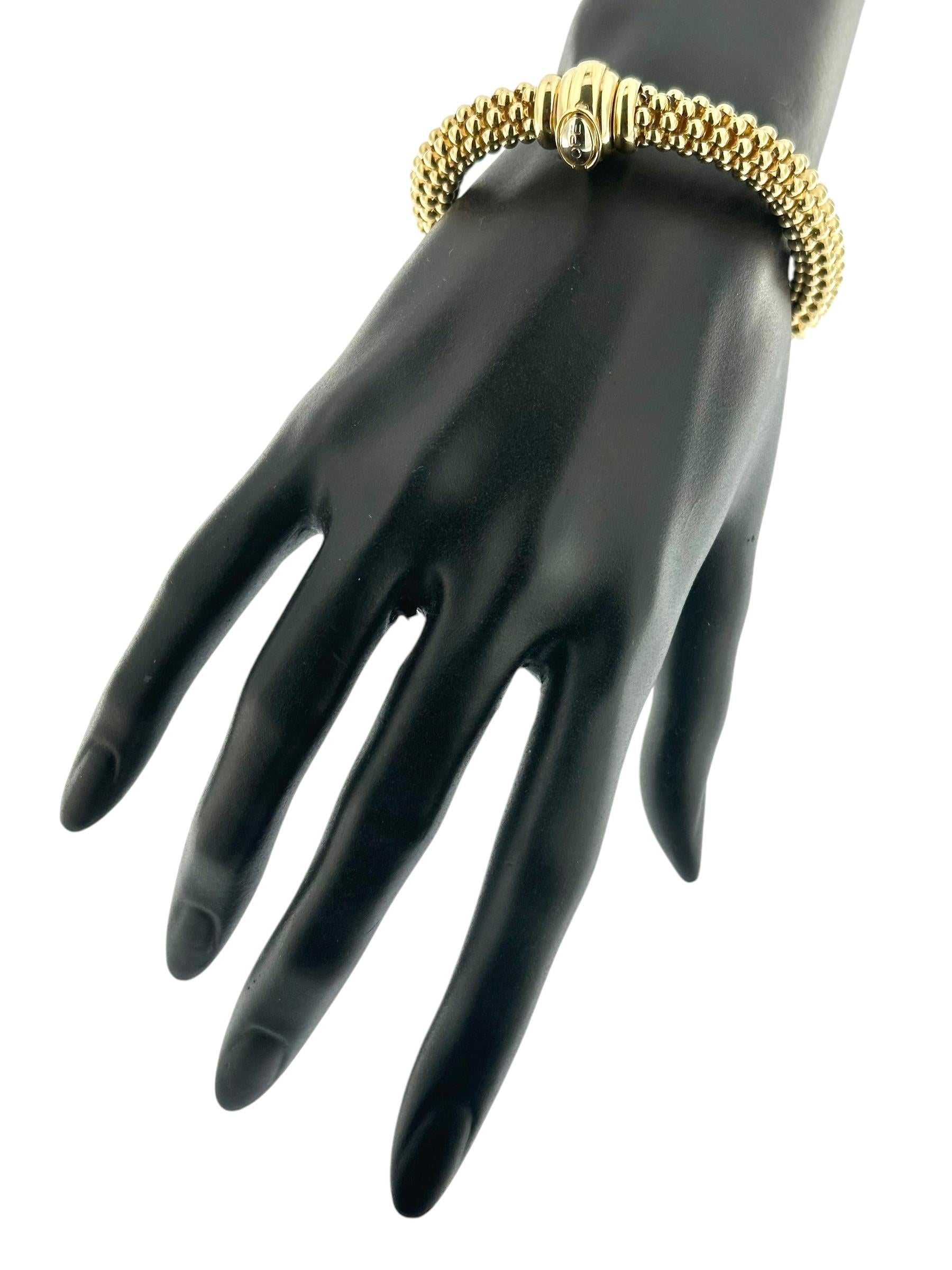 Fope Yellow Gold Fashion Bracelet For Sale 6