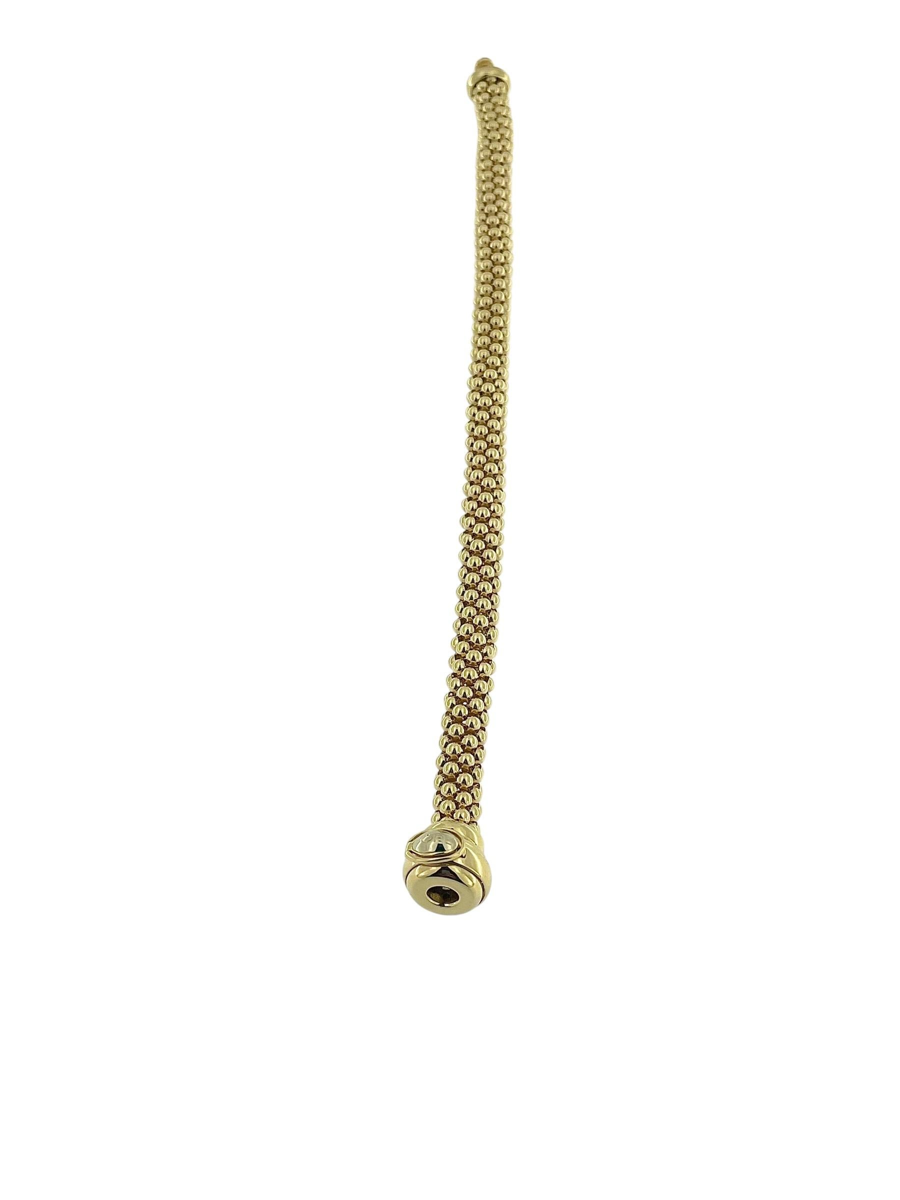 Fope Yellow Gold Fashion Bracelet For Sale 2