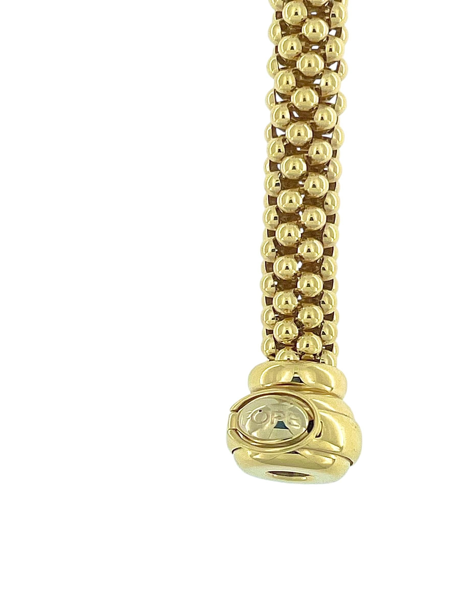 Fope Yellow Gold Fashion Bracelet For Sale 3