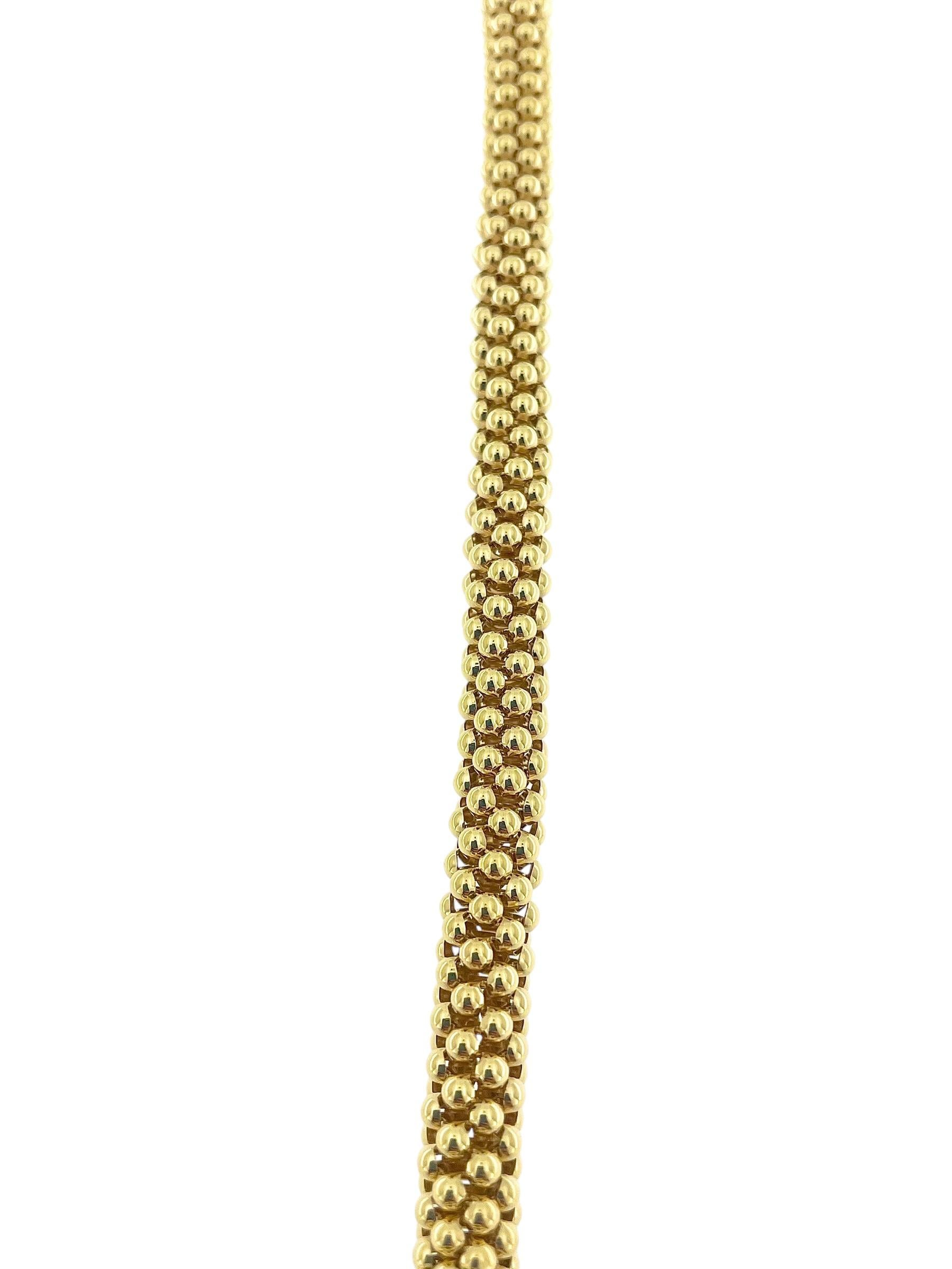 Fope Yellow Gold Fashion Bracelet For Sale 4