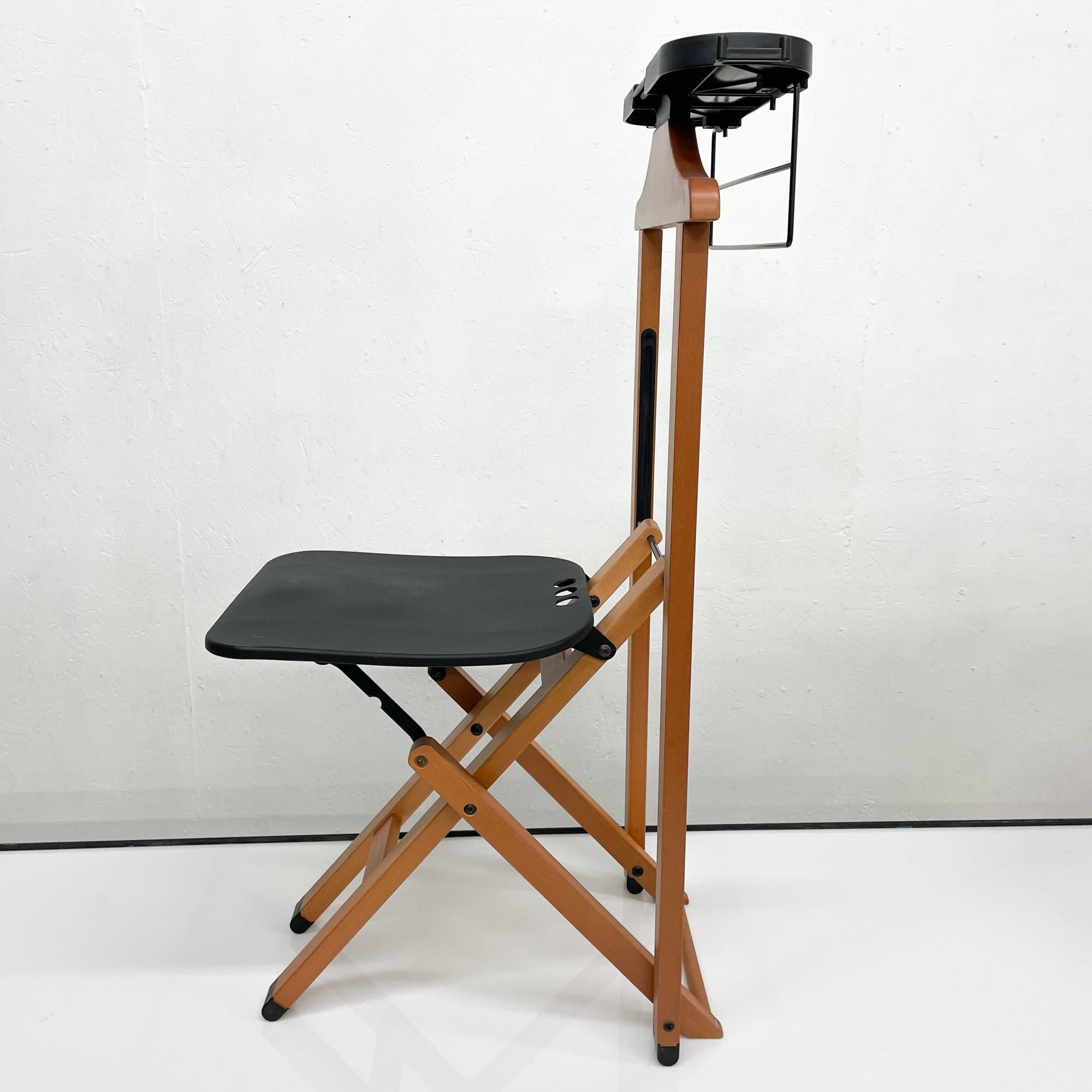 1990s Foppapedretti Gentleman's Suit Chair Folding Valet Stand Italy 2