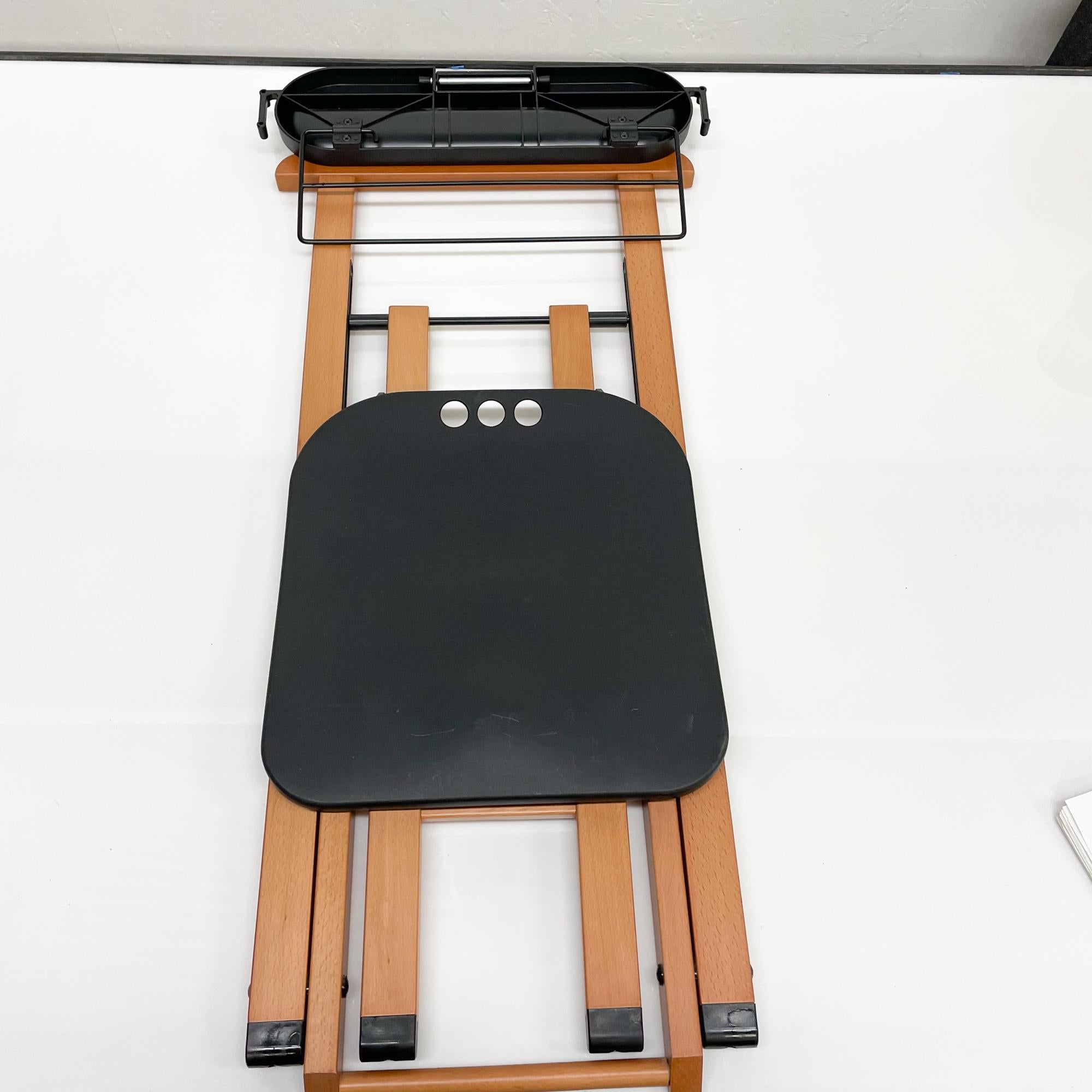 1990s Foppapedretti Gentleman's Suit Chair Folding Valet Stand Italy 3