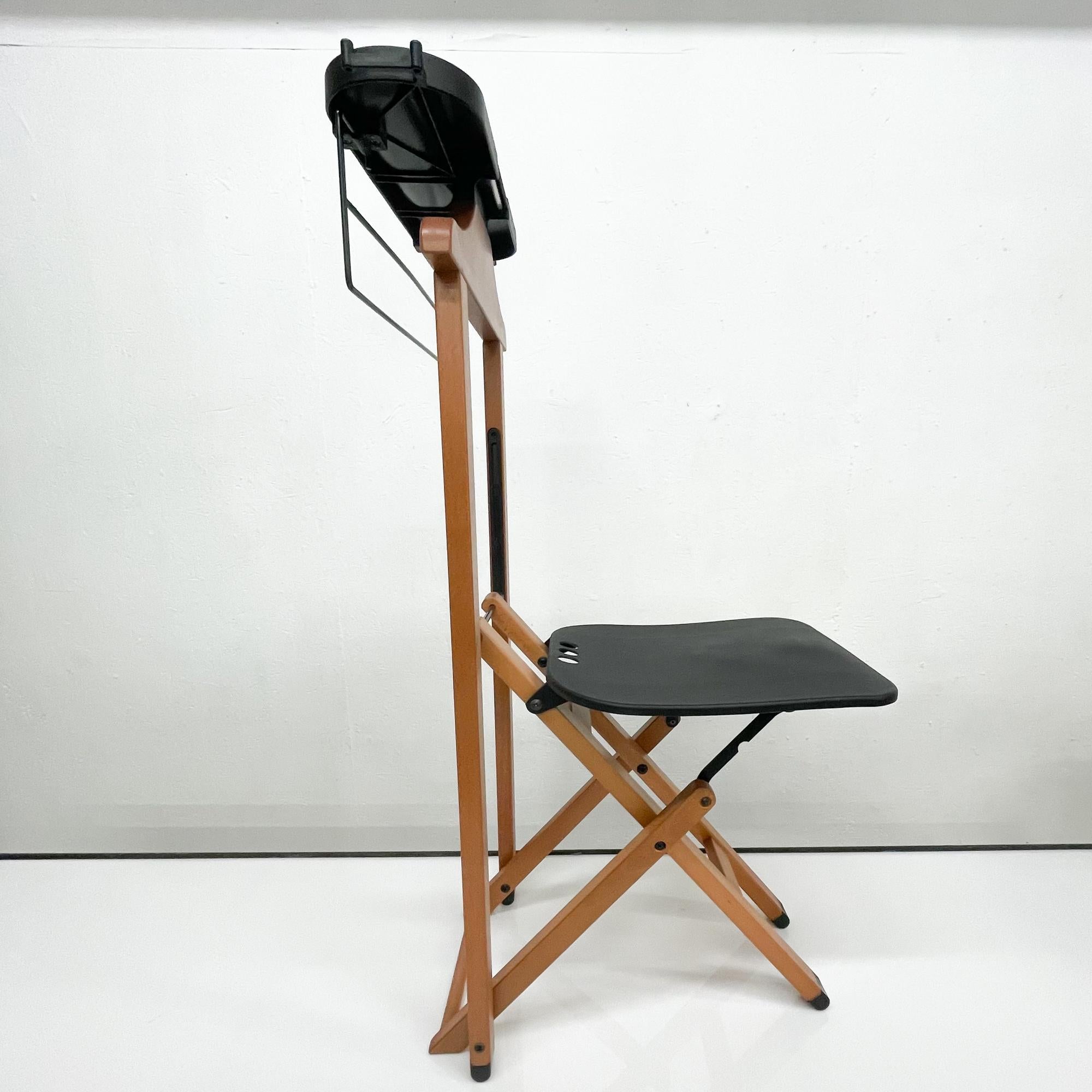 Italian 1990s Foppapedretti Gentleman's Suit Chair Folding Valet Stand Italy