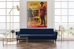 Per qualche dollaro in più 1966 Grande manifesto cinematografico francese, Jean Mascii