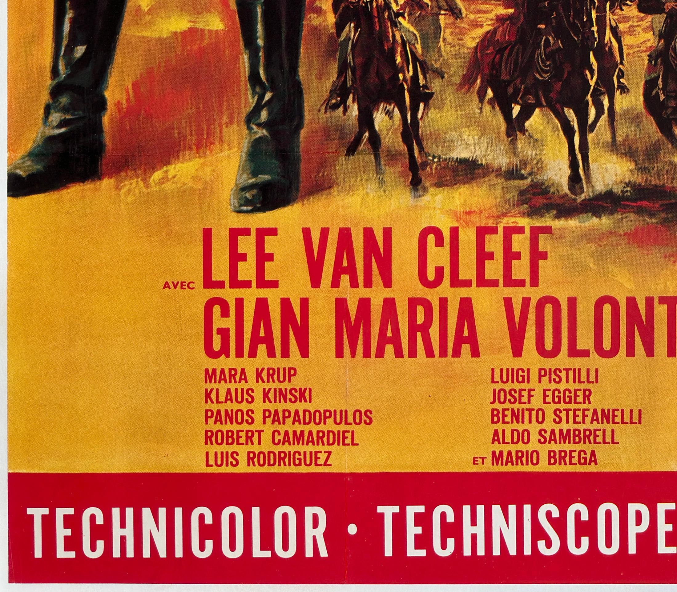 Affiche du Grand Film Français de 1966, Jean Mascii en vente 1