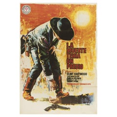 Affiche de film espagnole B1 « Pour un peu de dollars » de 1966