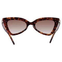 Für Art's Sake Mad Schildpatt-Sonnenbrille mit Katzenschwanz