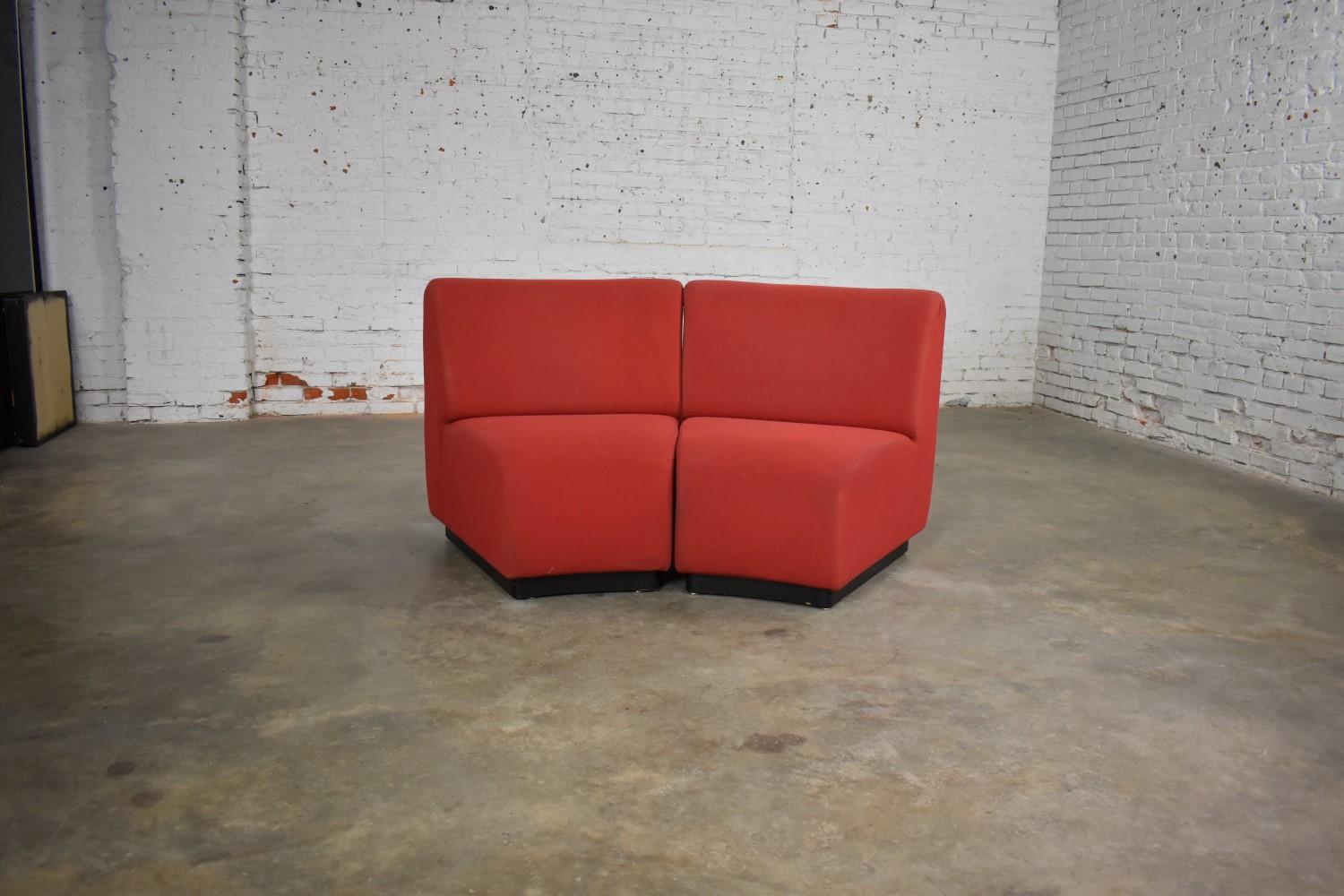 FOR CASI: August Inc Modern Modular Sectional Sofa Wedge Pieces in vendita