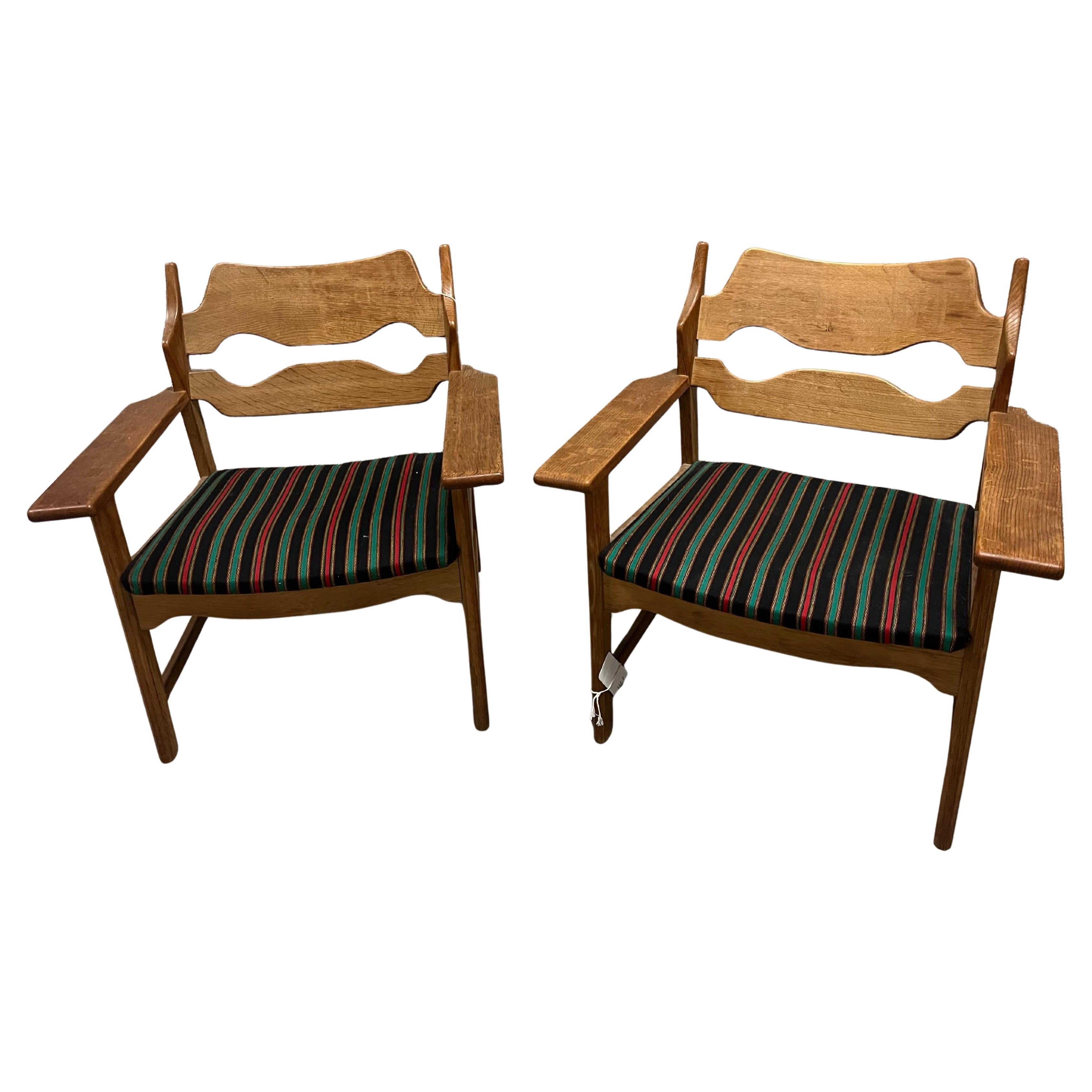 For Cecilia - Shipping Costs for Pair of Henning Kjærnulf "Razorblade" Armchairs For Sale