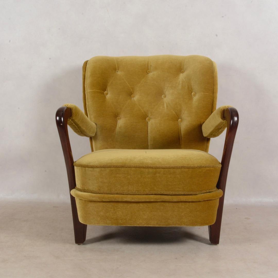 Mid-Century Modern For Elise - Swedish Modern Armchair, Sweden ca 1940s