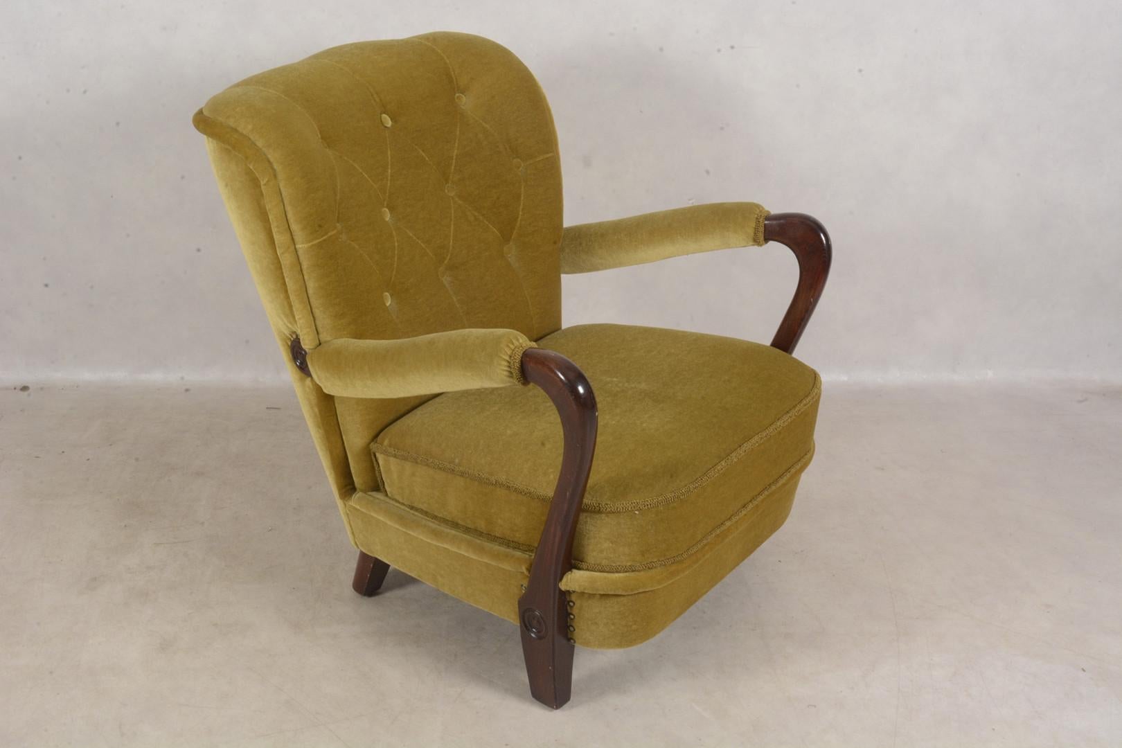 Mid-20th Century For Elise - Swedish Modern Armchair, Sweden ca 1940s