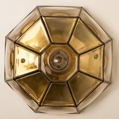 For Katherine  Clear Glass Flush Mount or Wall Light by Limburg