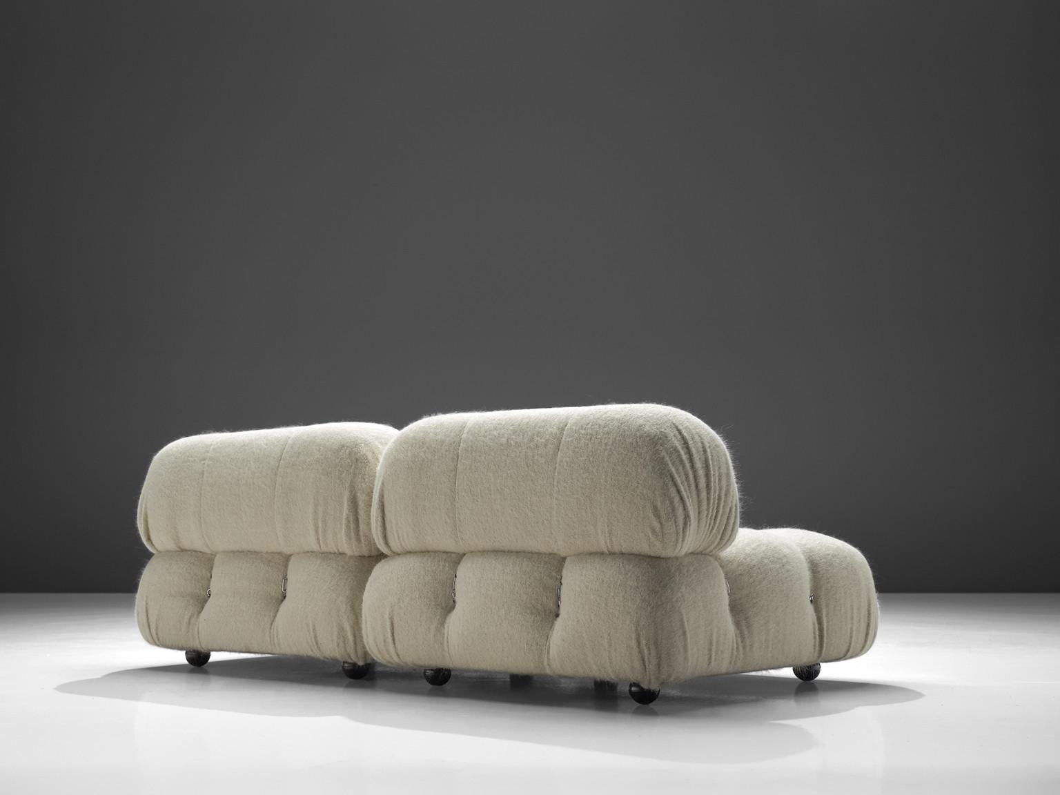 Wool 'Camaleonda' Seating Element with Backrest by Mario Bellini, Italy, 1972