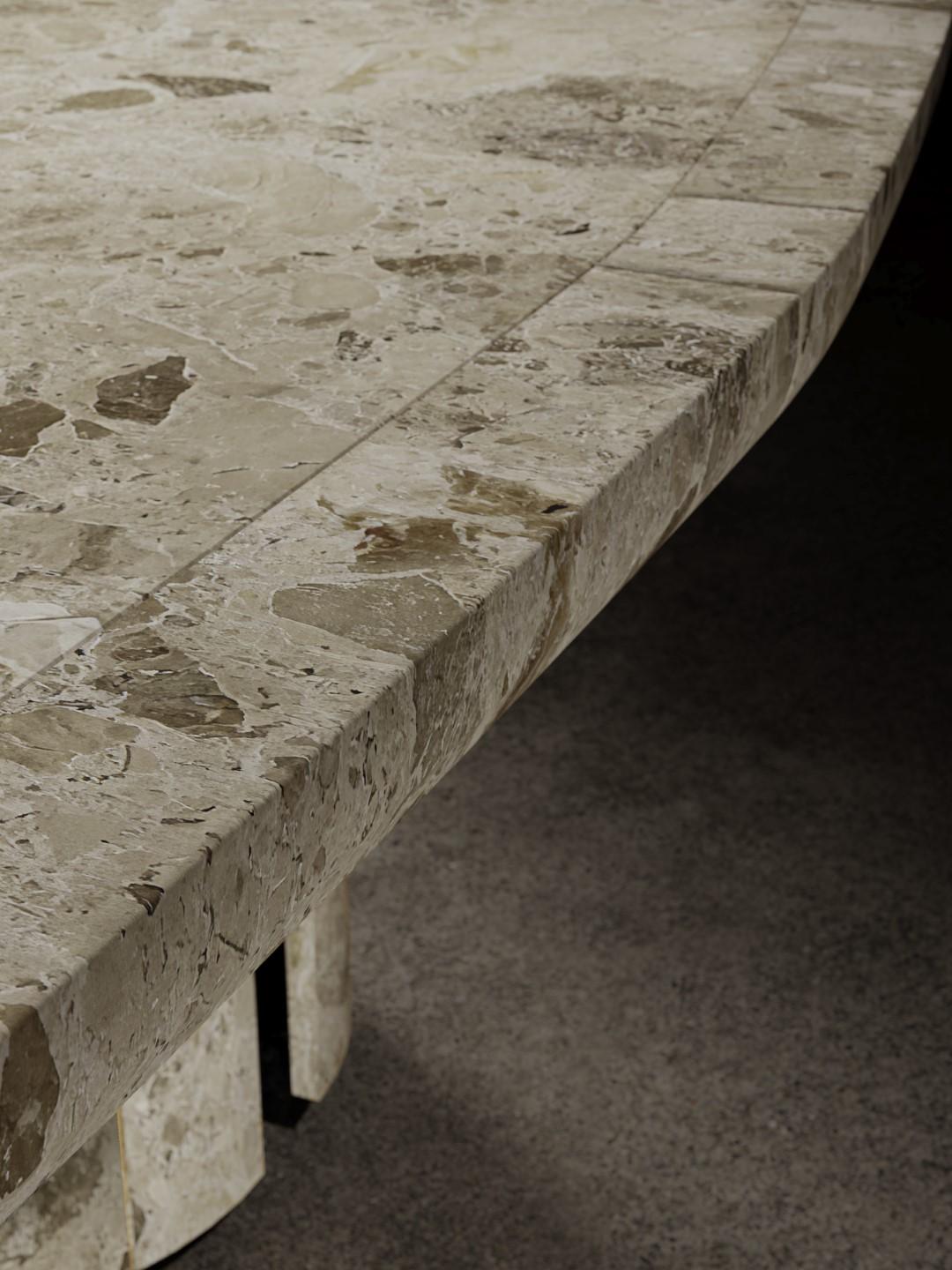 italien For No One Dining Table Marbre Ambrosia marbre  en vente