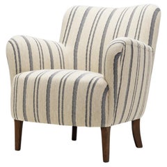 For Robert - Transport costs for Mid-Century Modern Striped Lowback Easy Chair.
