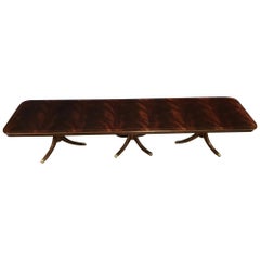 For Sean: Custom Mahogany Georgian Style Dining Table by Leighton Hall