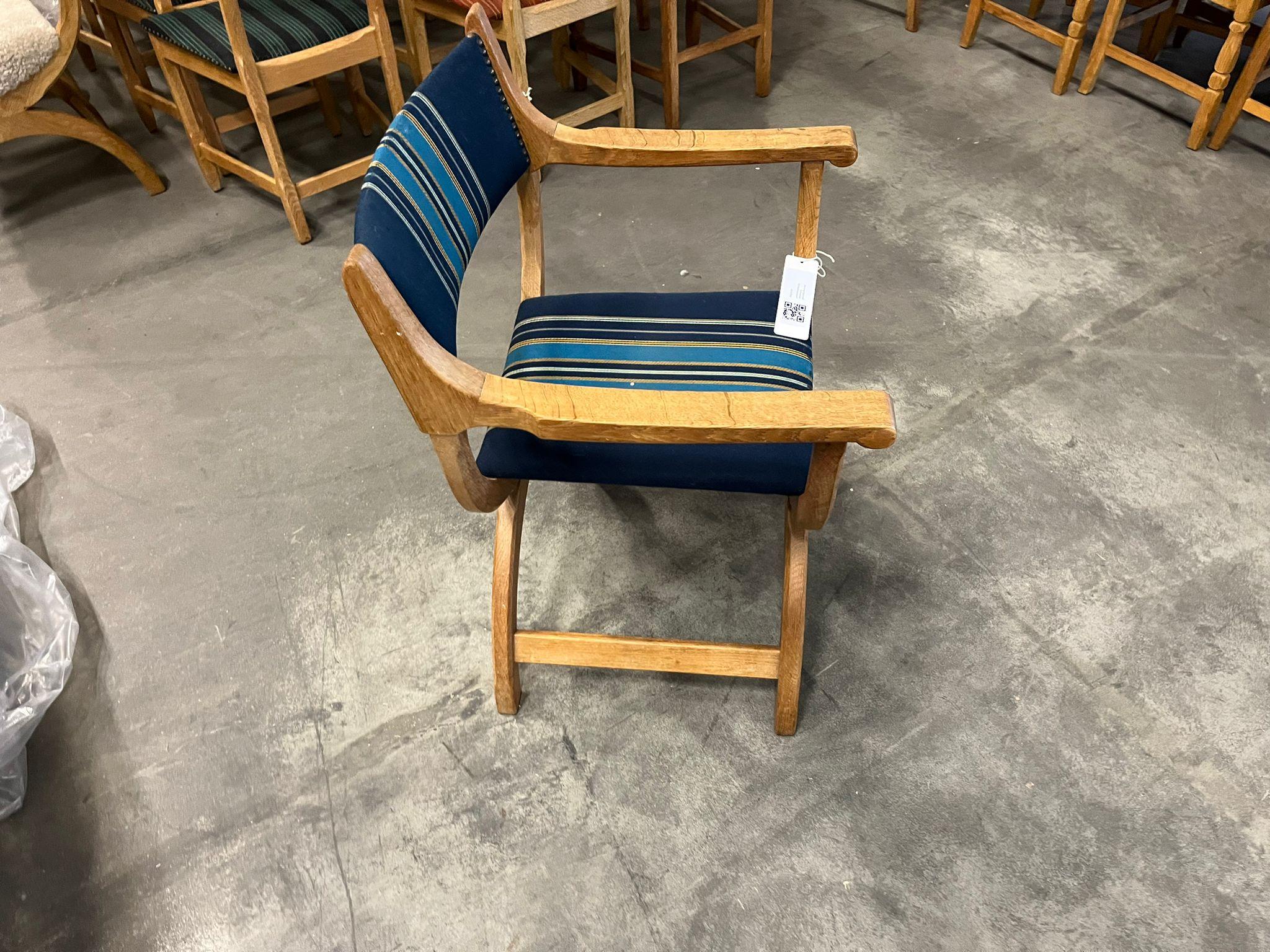 Mid-Century Modern For Shana - Single Un-upholstered Kurul Chair, Denmark 1960s