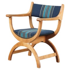 Vintage For Shana - Single Un-upholstered Kurul Chair, Denmark 1960s