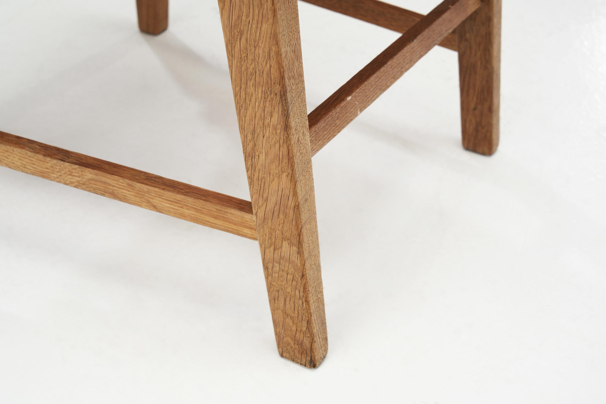 For Shannon - Set of Eight Henning Kjærnulf Oak Dining Chairs, Denmark 1960s 4